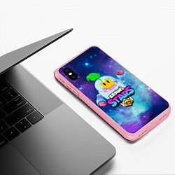 Чехол iPhone XS Max матовый BRAWL STARS SPROUT, цвет: 3D-баблгам — фото 2