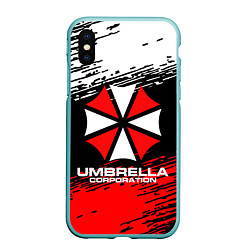 Чехол iPhone XS Max матовый Umbrella Corporation