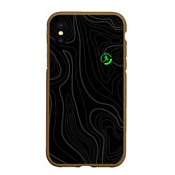 Чехол iPhone XS Max матовый Who Run the World, цвет: 3D-коричневый