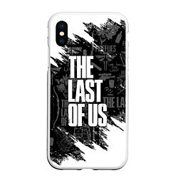 Чехол iPhone XS Max матовый THE LAST OF US 2, цвет: 3D-белый