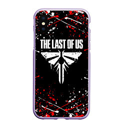 Чехол iPhone XS Max матовый The last of us part 2 tlou2, цвет: 3D-светло-сиреневый