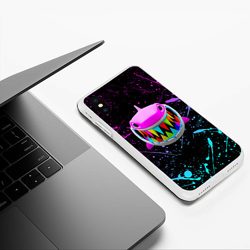 Чехол iPhone XS Max матовый 6IX9INE 69 TEKASHI / 3D-Белый – фото 3