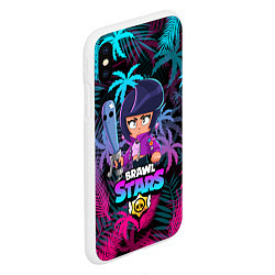 Чехол iPhone XS Max матовый BRAWL STARS BIBI БИБИ, цвет: 3D-белый — фото 2