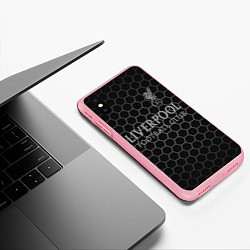 Чехол iPhone XS Max матовый LIVERPOOL, цвет: 3D-баблгам — фото 2