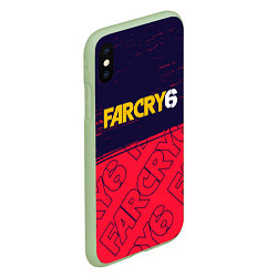 Чехол iPhone XS Max матовый FAR CRY 6 ФАР КРАЙ 6, цвет: 3D-салатовый — фото 2