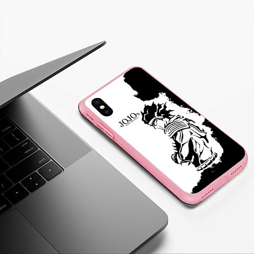 Чехол iPhone XS Max матовый JoJo Bizarre Adventure / 3D-Баблгам – фото 3