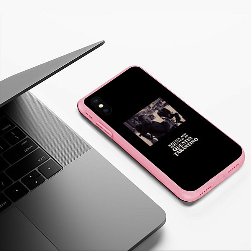 Чехол iPhone XS Max матовый Однажды в Голливуде / 3D-Баблгам – фото 3