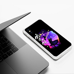 Чехол iPhone XS Max матовый JoJo’s Bizarre Adventure, цвет: 3D-белый — фото 2