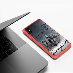 Чехол iPhone XS Max матовый Destiny 2: Beyond Light, цвет: 3D-красный — фото 2