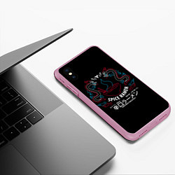 Чехол iPhone XS Max матовый DESTINY 2 SPICE RAMEN, цвет: 3D-розовый — фото 2
