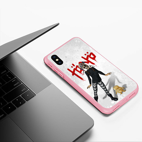 Чехол iPhone XS Max матовый DOROHEDORO / 3D-Баблгам – фото 3