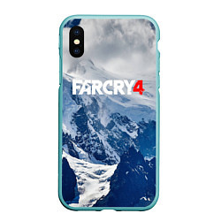 Чехол iPhone XS Max матовый FARCRY 4 S, цвет: 3D-мятный