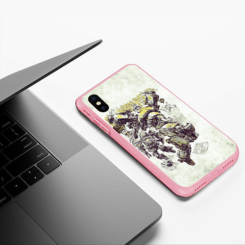 Чехол iPhone XS Max матовый Artodox / 3D-Баблгам – фото 3