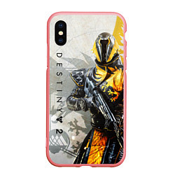 Чехол iPhone XS Max матовый DESTINY, WARLOCK, цвет: 3D-баблгам