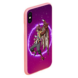 Чехол iPhone XS Max матовый Fairy tail Хвост Феи, цвет: 3D-баблгам — фото 2