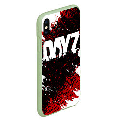 Чехол iPhone XS Max матовый DayZ, цвет: 3D-салатовый — фото 2