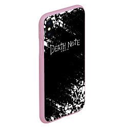 Чехол iPhone XS Max матовый DEATH NOTE ТЕТРАДЬ СМЕРТИ, цвет: 3D-розовый — фото 2