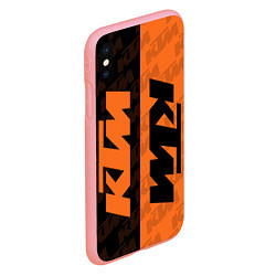 Чехол iPhone XS Max матовый KTM КТМ Z, цвет: 3D-баблгам — фото 2