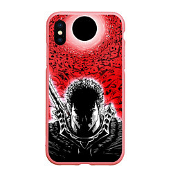 Чехол iPhone XS Max матовый BERSERK БЕРСЕРК, цвет: 3D-баблгам