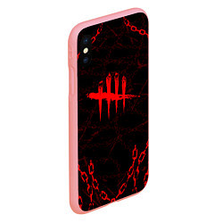 Чехол iPhone XS Max матовый DEAD BY DAYLIGHT ЦЕПИ, цвет: 3D-баблгам — фото 2