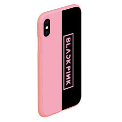 Чехол iPhone XS Max матовый BLACKPINK, цвет: 3D-баблгам — фото 2
