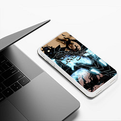 Чехол iPhone XS Max матовый Solo leveling, цвет: 3D-белый — фото 2