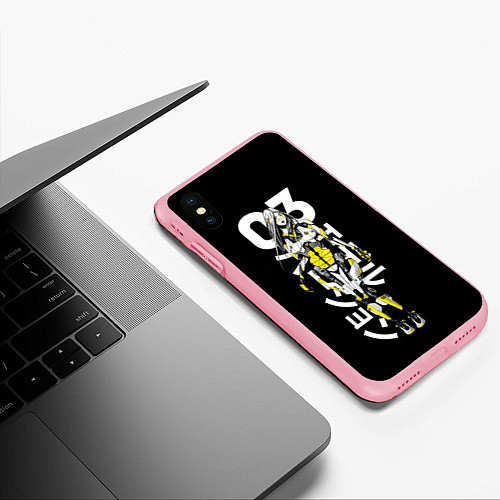 Чехол iPhone XS Max матовый Любовь, смерть и роботы / 3D-Баблгам – фото 3