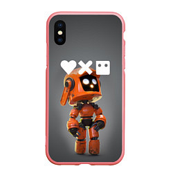 Чехол iPhone XS Max матовый Love, Death and Robots K-VRC Z