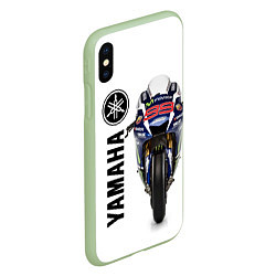 Чехол iPhone XS Max матовый YAMAHA 002, цвет: 3D-салатовый — фото 2