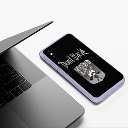 Чехол iPhone XS Max матовый Wigfrid, цвет: 3D-светло-сиреневый — фото 2