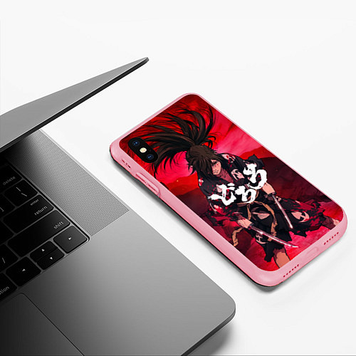 Чехол iPhone XS Max матовый Dororo Poster Дороро Постер Z / 3D-Баблгам – фото 3