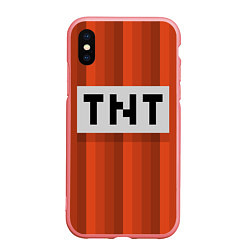 Чехол iPhone XS Max матовый TNT, цвет: 3D-баблгам