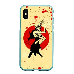 Чехол iPhone XS Max матовый Нико Робин One Piece, цвет: 3D-мятный