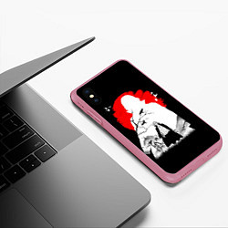Чехол iPhone XS Max матовый MIkki токийские мстители микки, цвет: 3D-малиновый — фото 2