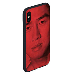 Чехол iPhone XS Max матовый Van Darkholm Gachimuchi, цвет: 3D-черный — фото 2