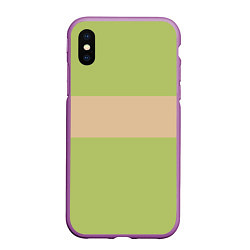 Чехол iPhone XS Max матовый КОСТЮМ ТИХИРО УНЕСЁННЫЕ ПРИЗРАКАМИ, цвет: 3D-фиолетовый