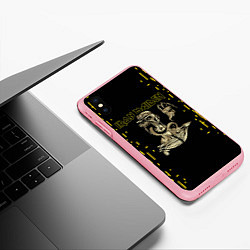 Чехол iPhone XS Max матовый IRON MAIDEN АЙРОН МЕЙДЕН Z, цвет: 3D-баблгам — фото 2