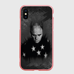 Чехол iPhone XS Max матовый Keith Charles Flint Кит Флинт Z, цвет: 3D-баблгам