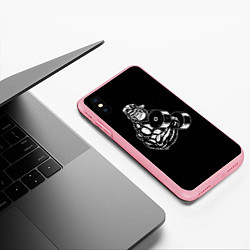 Чехол iPhone XS Max матовый Ironmonkey, цвет: 3D-баблгам — фото 2