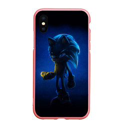 Чехол iPhone XS Max матовый SONIC СОНИК Z, цвет: 3D-баблгам