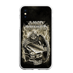 Чехол iPhone XS Max матовый Amon Amarth