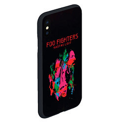 Чехол iPhone XS Max матовый Wasting Light - Foo Fighters, цвет: 3D-черный — фото 2