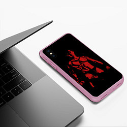Чехол iPhone XS Max матовый Dungeon Master Van, цвет: 3D-розовый — фото 2