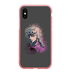 Чехол iPhone XS Max матовый Giorno Giovanna Paints, цвет: 3D-баблгам