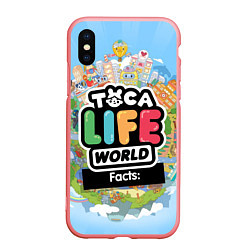 Чехол iPhone XS Max матовый Toca Life World, цвет: 3D-баблгам