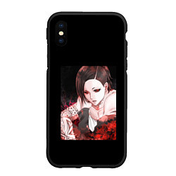 Чехол iPhone XS Max матовый Ghoul Ута, цвет: 3D-черный