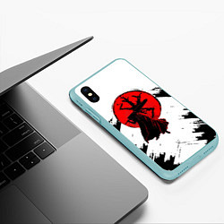 Чехол iPhone XS Max матовый Аниме берсерк berserk, цвет: 3D-мятный — фото 2