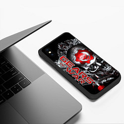 Чехол iPhone XS Max матовый Gears of War Gears 5, цвет: 3D-черный — фото 2