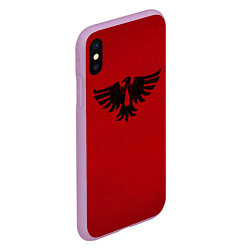 Чехол iPhone XS Max матовый Кровавые Вороны цвет ордена, цвет: 3D-сиреневый — фото 2