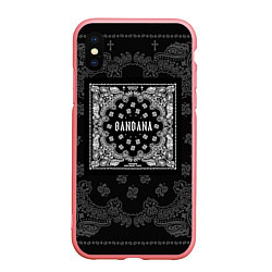 Чехол iPhone XS Max матовый Big Baby Tape x Kizaru: BANDANA, цвет: 3D-баблгам